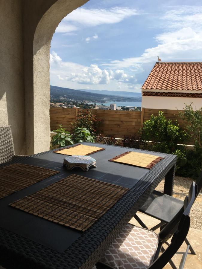 Rez-De-Villa Vue Mer Panoramique 4 P - Soleil Levant Ла Сиота Екстериор снимка